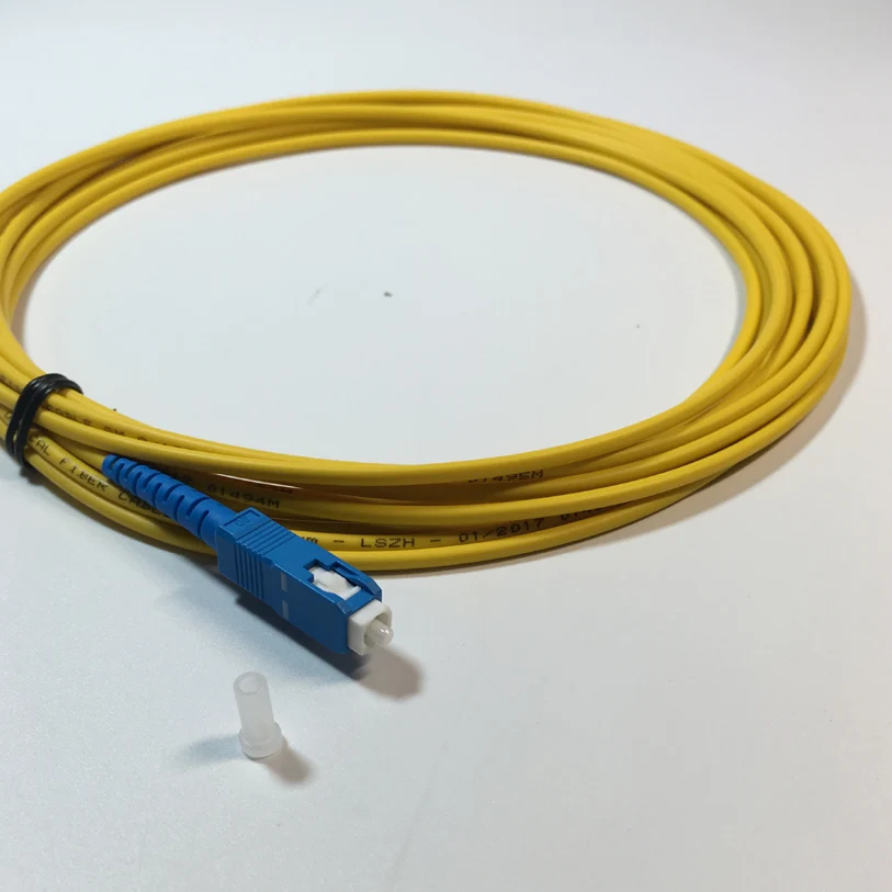 Патч-корд SC/UPC-SC/UPC SM Simplex LSZH 3 0 мм 5 м | Мобильные телефоны и аксессуары
