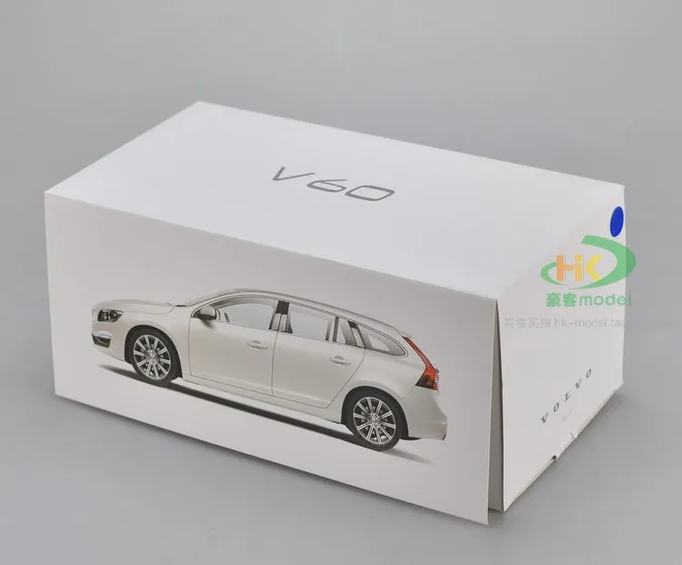 1/18 Volvo V60 T5 универсал сплава литья под давлением модель автомобиля SUV игрушки для детей рождественские подарки коллекция Оригинальная коробка