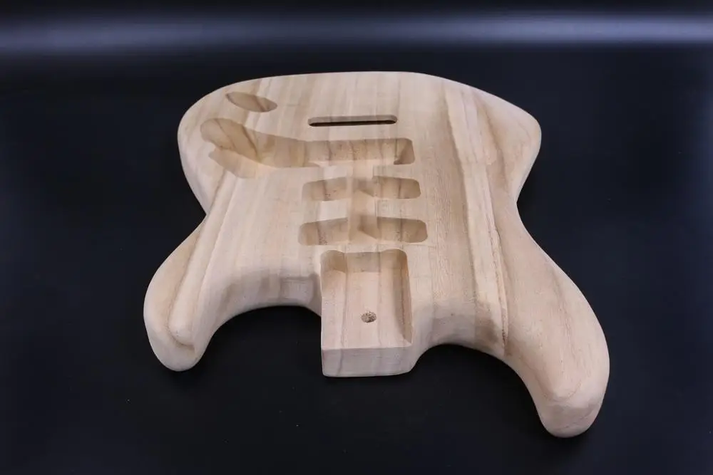 Подходит для Diy электрогитары тела SSH Paulownia деревянный электрогитара проект