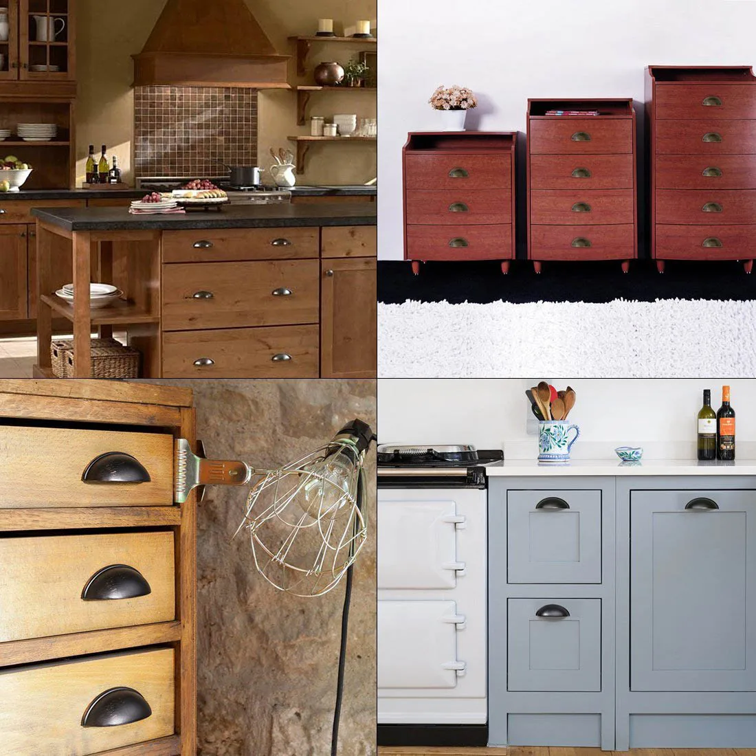 30 упак. Кубок ящика тянуть Кухня кабинет ручки 66 мм отверстие центров |