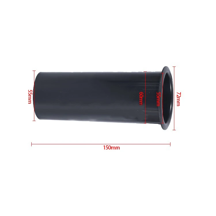 60x150mm 1 шт. динамик порт трубка сабвуфер фазоинвертор трубка бас-динамик коробка порт трубка отверстие 35 мм/37 мм/40 мм/45 мм/50 мм/60 мм отверстие - Цвет: 60x150mm