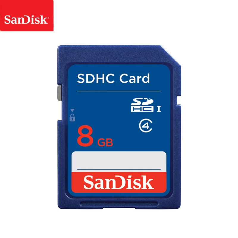 Карта памяти SanDisk sd карта класс 4 8 ГБ C4 поддержка камеры|Карты памяти| |