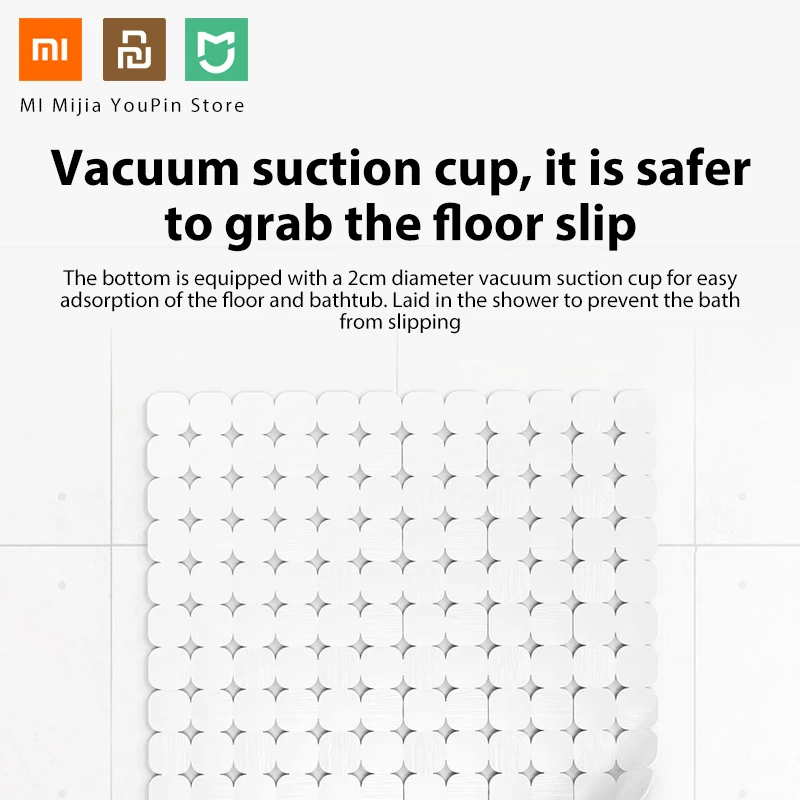 Xiaomi Mijia качественный нескользящий коврик для ванной комнаты ковер дома кухонные