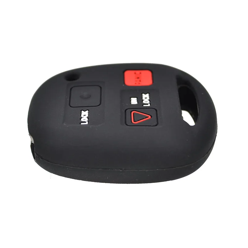 AX For Toyota Land Crusier FJ Cruiser Lexus ES GS LS IS RX SC LX GS300 GS430 ES330 Silicone Car Remote Key Pocket Cover Case|Футляр для