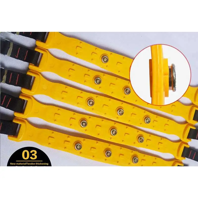 Vehemo 5 шт. универсальные шины цепи противоскольжения на колеса автомобильные для