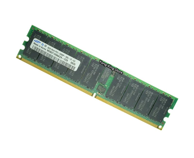 Серверная память Samsung 8 ГБ 16 DDR2 2Rx4 REG ECC RAM 667 МГц PC2 5300P 8G Registered|Оперативная память| |
