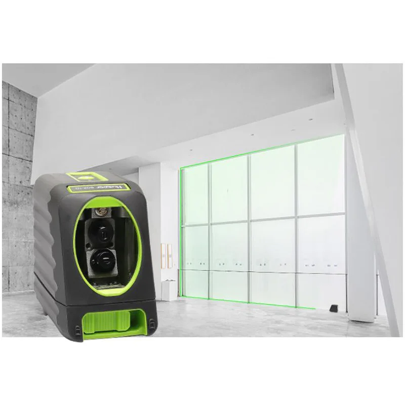 Лазерный уровень Huepar самонивелирующийся нивелир с 2 линиями зеленого цвета и