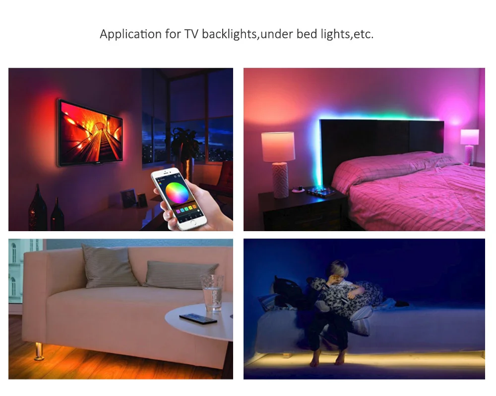 Wi-Fi RGB светодиодный Управление; ИК RF Беспроводной дистанционного Управление панель Bluetooth 21 24Key RGBWW музыка Управление для Светодиодные ленты RGB/RGBW/RGBWW