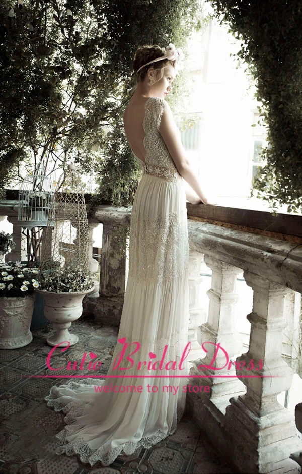 Vestido de Fiesta Sexy Deep V Neck Lace Long Dresses For Parties 2014 Elegant Cap Sleeve Sleeveless Prom Dress Custom Made | Свадьбы и