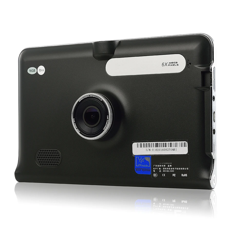Otstrive 7 дюймов gps автомобиль грузовик Wi Fi Android навигации DVR fm передачи 16 ГБ Allwinner A33 Quad