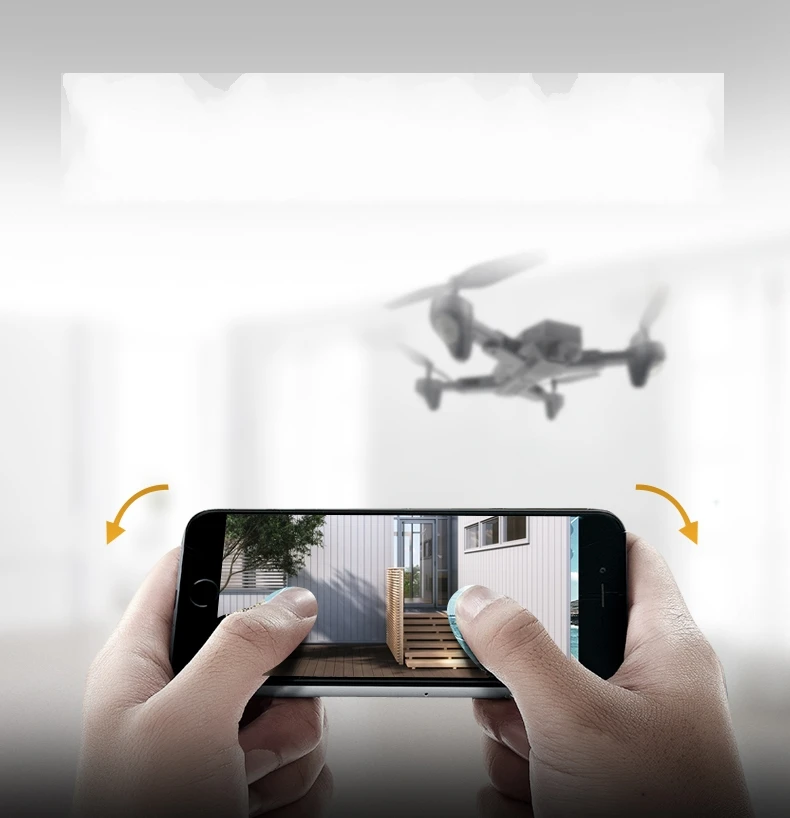 Visuo xs809hw складной Wi Fi FPV системы с 2mp Камера высота Удержание g сенсор режим rc