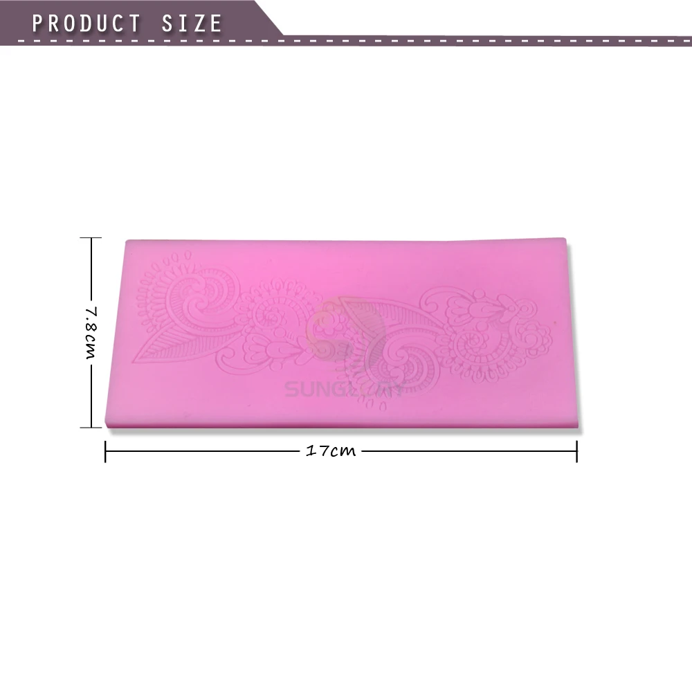 Силиконовая форма для выпечки тортов Ferramentas Bolo|lace mold|cake lace moldlace mat |