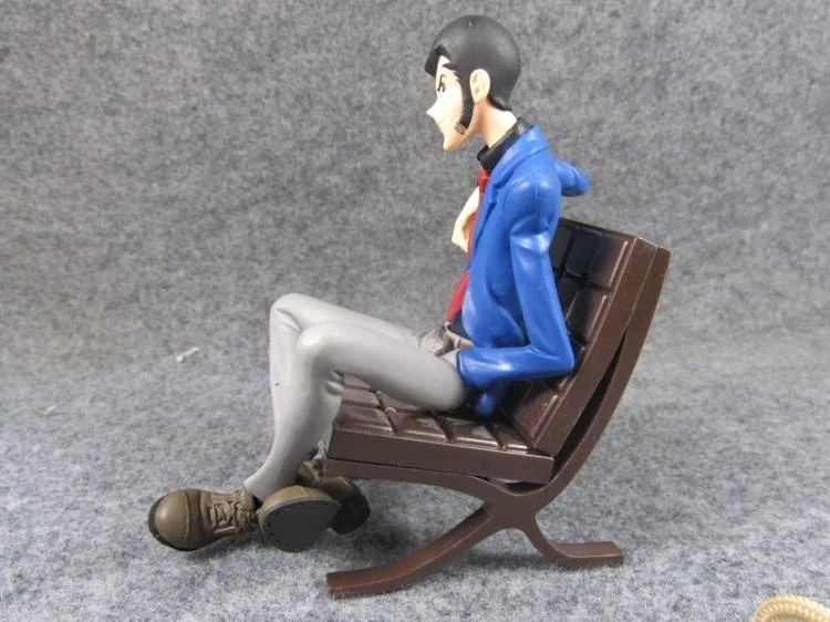 MSP Lupin III Rupan Sansei Animation Cartoon Jigen Daisuke Figure 12cm | Игрушки и хобби