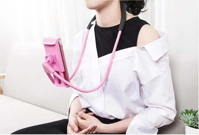 1 шт. футболка с длинными рука гибкий держатель для телефона мобильный телефон