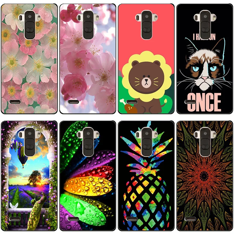 Роскошный чехол для телефона с рисунком LG G4 Note G Stylo Stylus LS770 силиконовый накладка