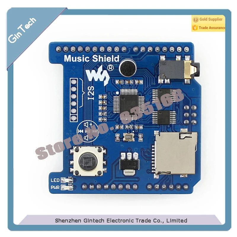 MP3 щит миди Щит Совместимость с ARDUINO музыка для Леонардо NUCLEO XNUCLEO бортовой VS1053B TF|mp3