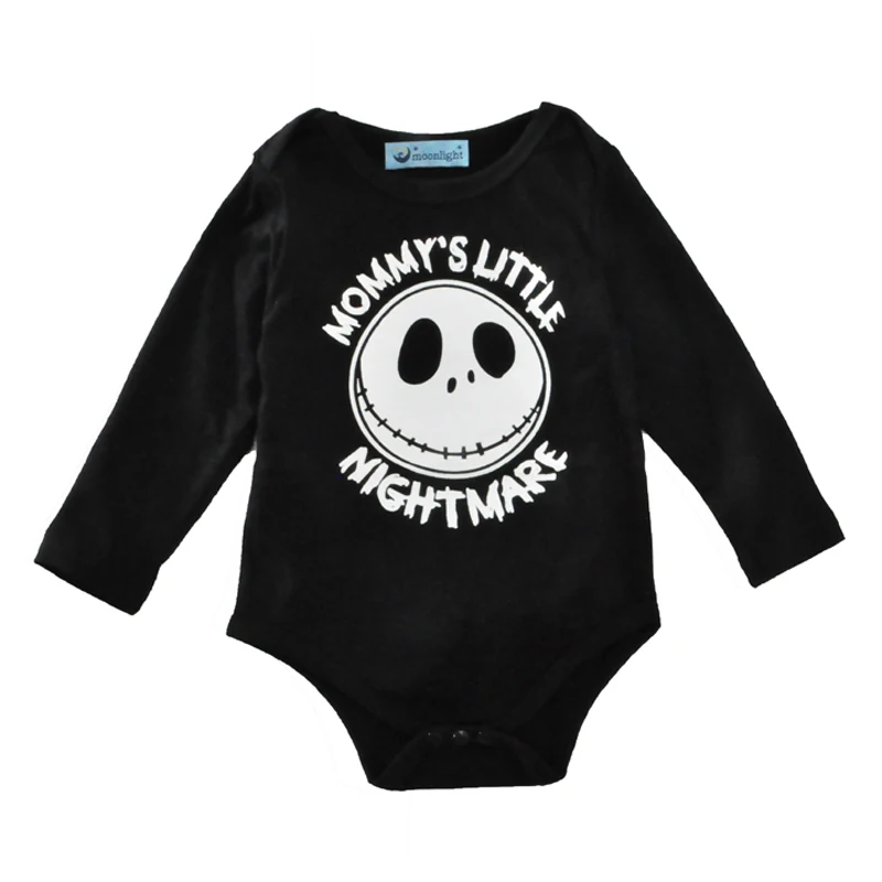 Весенняя одежда для Хэллоуина с длинными рукавами комбинезон девочек и