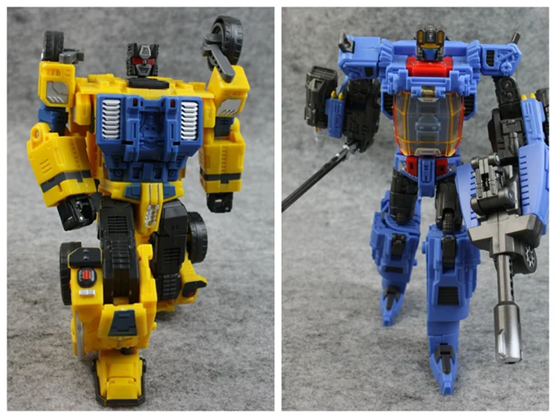 Трансформация WB стиль MBD Bruticus членов-натиск Blastoff Vortex Brawl Swindle 5в1 TF Рисунок Коллекция мальчик Робот Игрушки