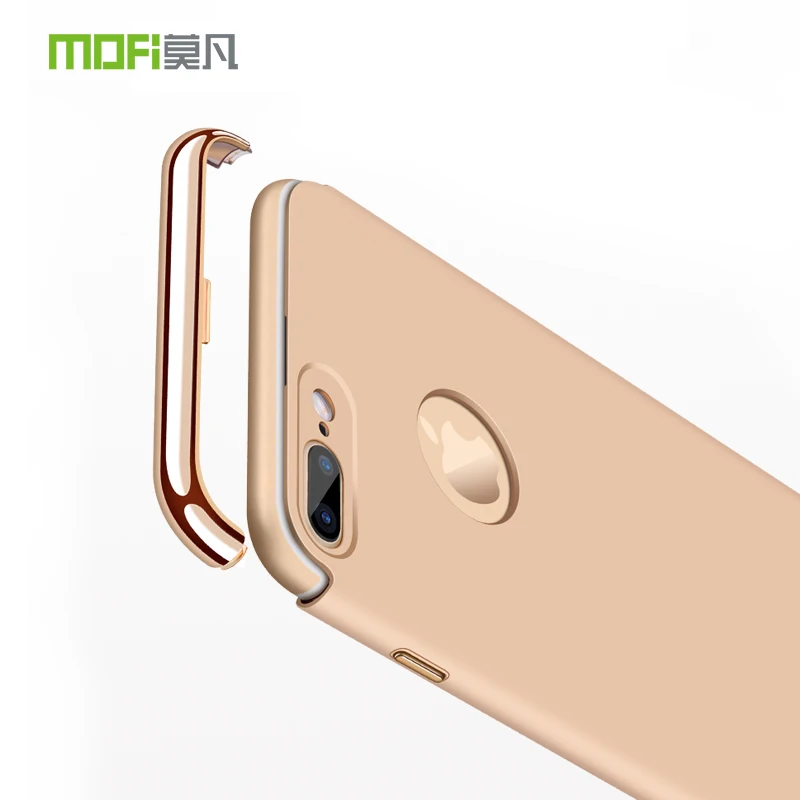 Для iphone 7 Чехол бампер iphone7 чехол задняя крышка роскошный mofi тонкий жесткий 3 в 1