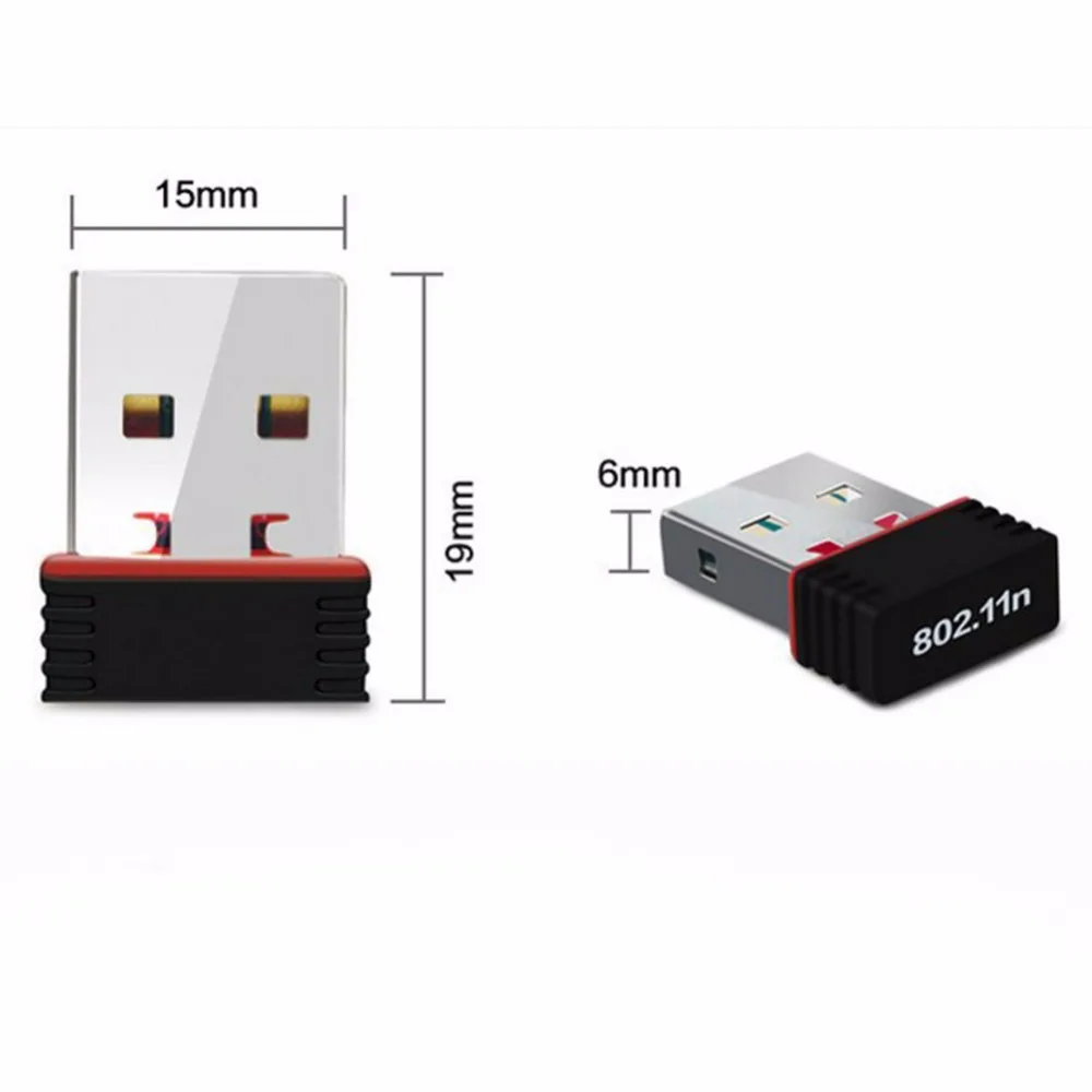150 Мбит/с 11n USB Wifi Dongle Беспроводной N адаптер для Raspberry Pi / Pi2 Plug & Auto Install Driver Windows Mac OS