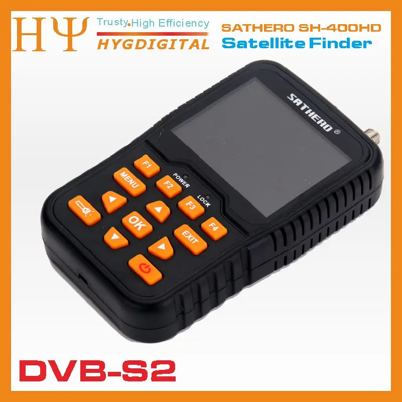 [Подлинный] спутниковый искатель sathero sh-400HD DVB-S2 с 3,5 дюймов DVB-S2 MPEG-4 лучше satlink WS-6916 WS-6951 WS-6906 WS-6933