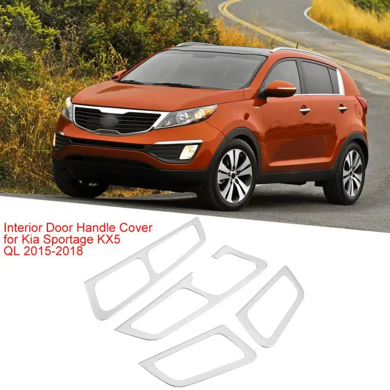 4 шт. прочная дверная рамка для салона автомобиля аксессуары Kia Sportage KX5 QL 2015 2016 2017