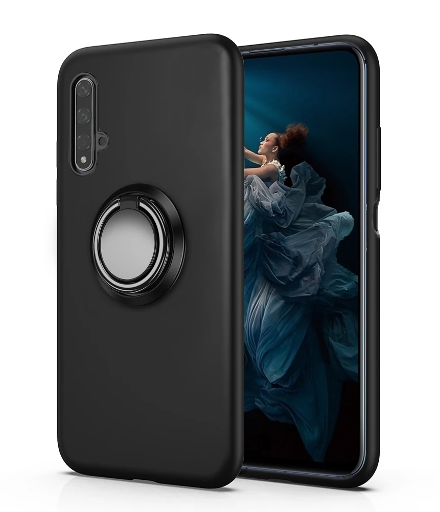 Роскошный противоударный чехол-броня для huawei honor 20, чехол для телефона, задняя крышка для huawei honor 20 pro, силиконовый чехол-держатель honor 20