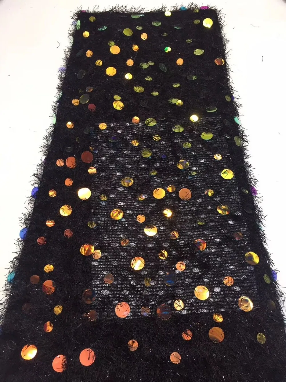 Бесплатная доставка Тюлевое кружево кружевная ткань с блестками дешевая