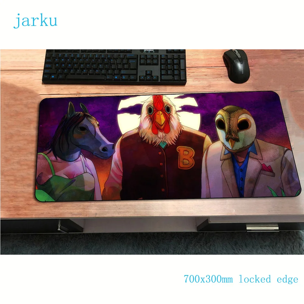 Коврик для мыши hotline miami 700x300x3 мм компьютерный коврик игровой 3d геймпад ПК с узором