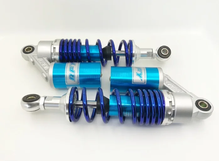 

FRY 2 pcs New 265mm Suspension Rear Shock Absorber Motorcycle for HONDA YAMAHA SUZUKI blue