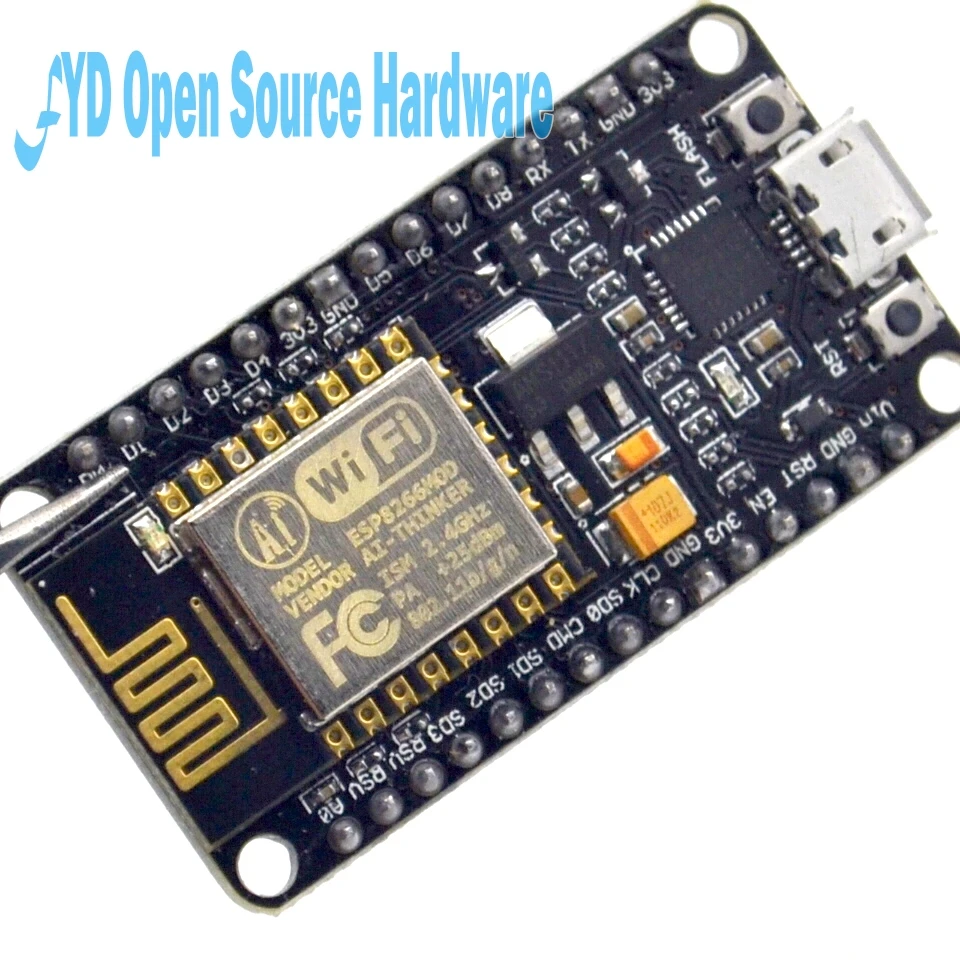1 шт. беспроводной модуль NodeMcu Lua wifi Интернет вещей макетная плата ESP8266 CP2102 с pcb антенной и usb портом
