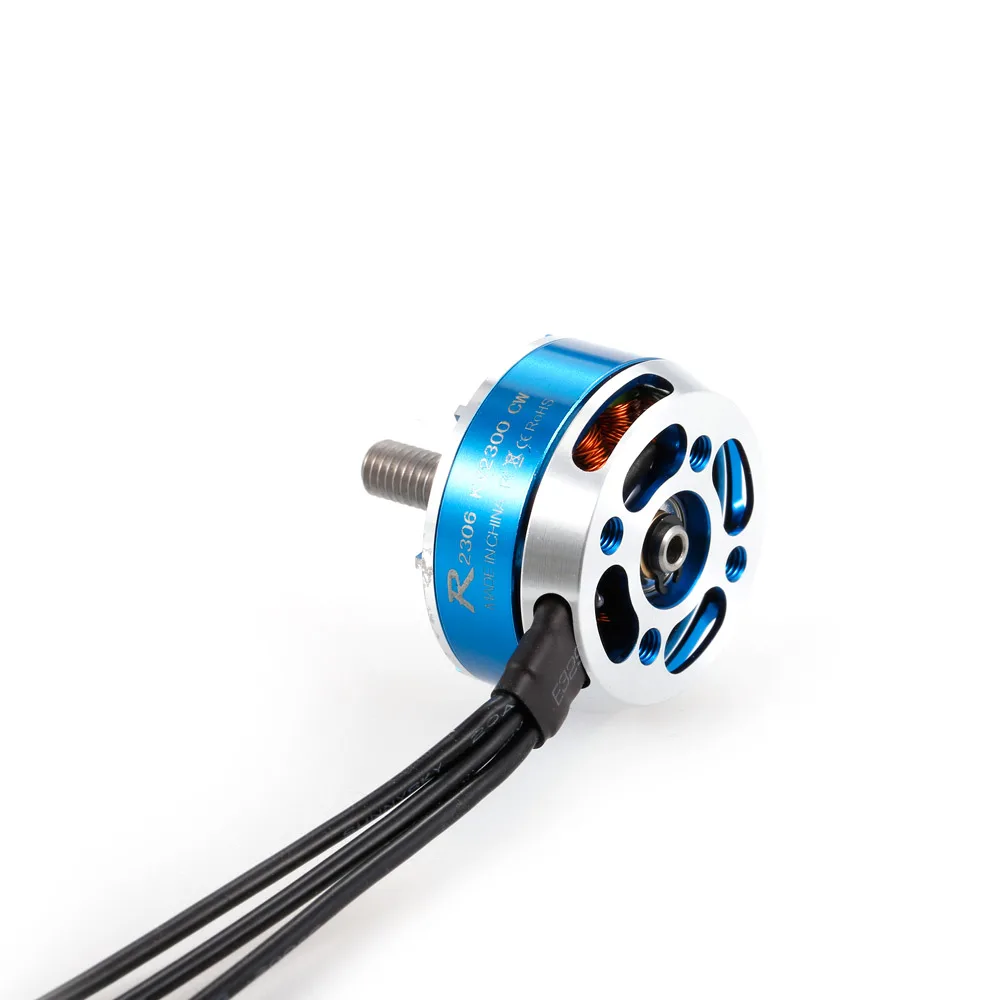 Бесщеточный мотор R2306 2300KV CW CCW 3 5S для гоночного дрона 210 QAV250 FPV мультироторный