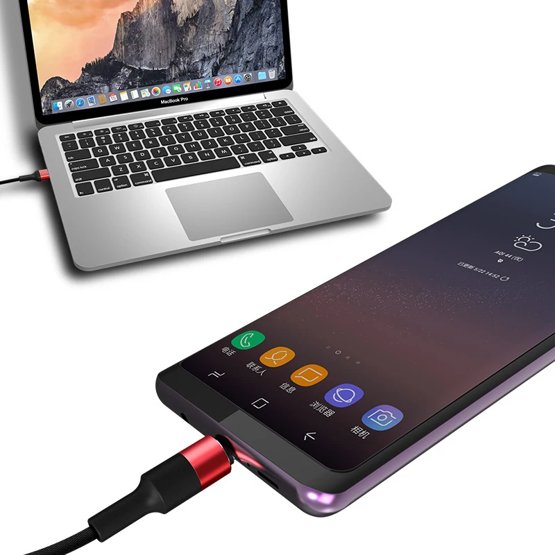 Suntaiho USB C кабель зарядное устройство для Samsung note 9 s9 plus redmi 7 круглая форма передачи