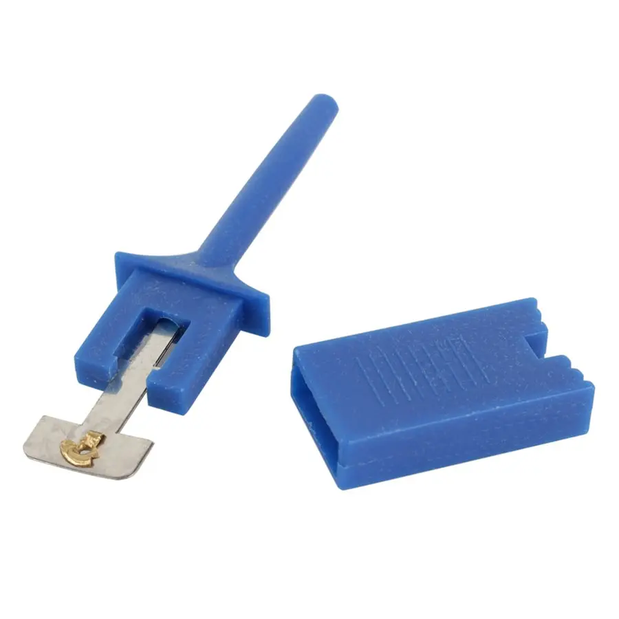 12 шт./Лот Мини захват 6 цветов тестовый зонд крючок для SMD IC тестовые зажимы
