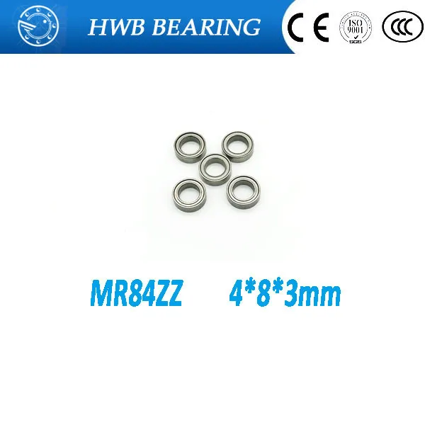 MR84ZZ L 840ZZ глубокий шаровой подшипник 4x8x3 мм Миниатюрный MR84 mr842z|bearing 4x8x3|bearing bearingbearings