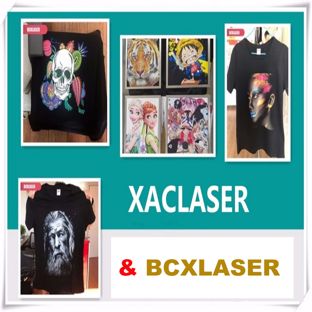 Фабричный цифровой фотографический принтер для футболок прямой цены на кожаную