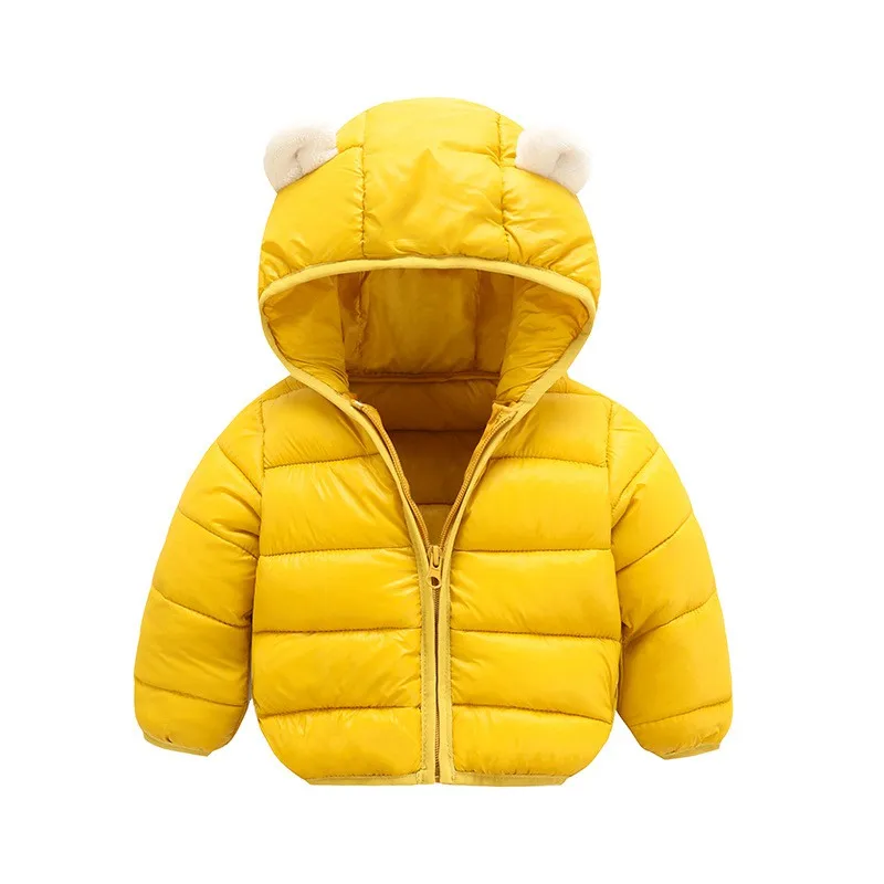 CROAL CHERIE/милые куртки для мальчиков и девочек с ушками зимнее пальто коллекция 2018