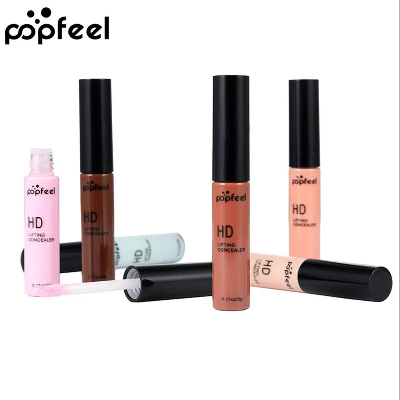 POPFEEL Makeup Concealer Liquid concealer Convenient Pro eye cream New Hot Sale 10color maquiagem | Красота и здоровье