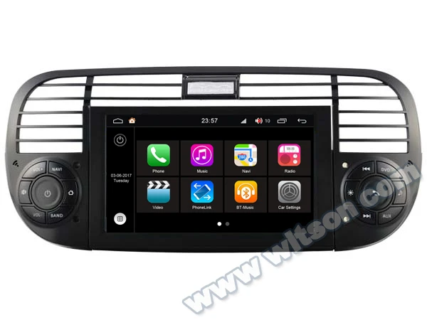 6 2 &quotAndroid 8 0 OS специальный автомобильный DVD Мультимедиа Навигация GPS радио для Fiat