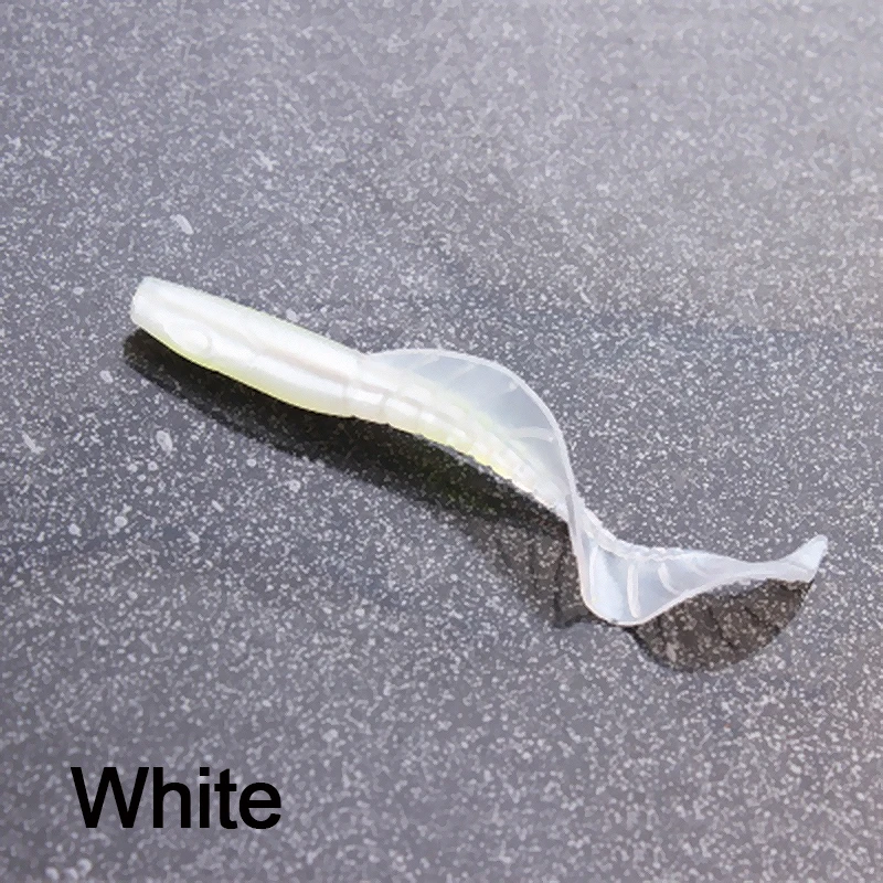 100 шт./лот набор рыболовных приманок силиконовая приманка воблер Мягкая для ловли