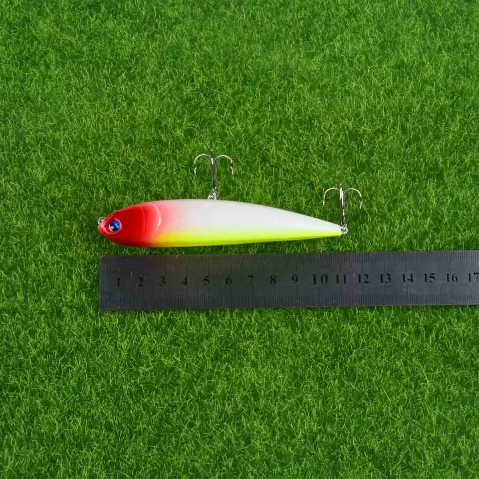 LINGYUE жесткий карандаш приманка 11 см 16 г Topwater рыболовные воблеры Crankbait Isca искусственная приманка плавающая форель, щука приманки "Карп"