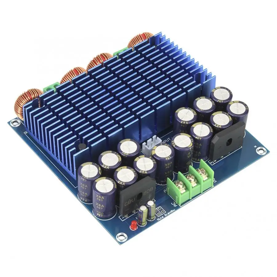 XH M252 плата стереоусилителя сверхвысокой мощности TDA8954TH цифрового с двумя ЧИПАМИ