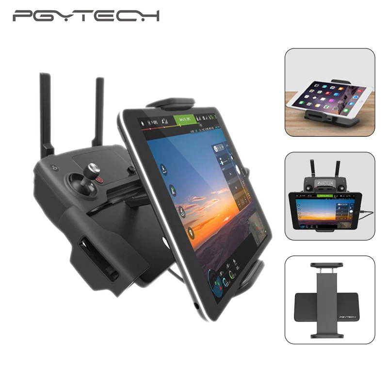 

PGYTECH 7-10 Pad Mobile Phone Holder Aluminum Flat Bracket Tablte stander Drones Quadcopter for DJI Mavic Pro/Spark/Mavic Air