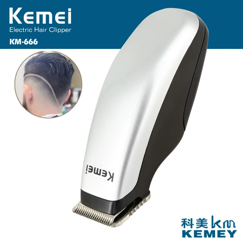 Горячая новинка Kemei аккумуляторная машинка для стрижки волос мини женская борода