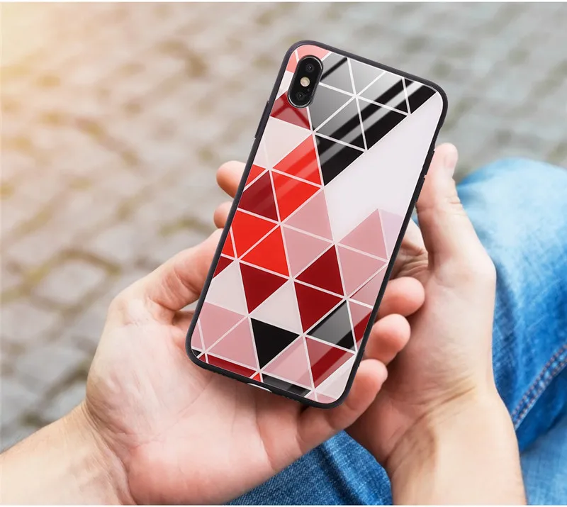 Чехол из закаленного стекла для huawei P20 P30 Lite Pro P10 mate 10 20 honor 9 10 Play V10 Love Heart Smiley face полная защита