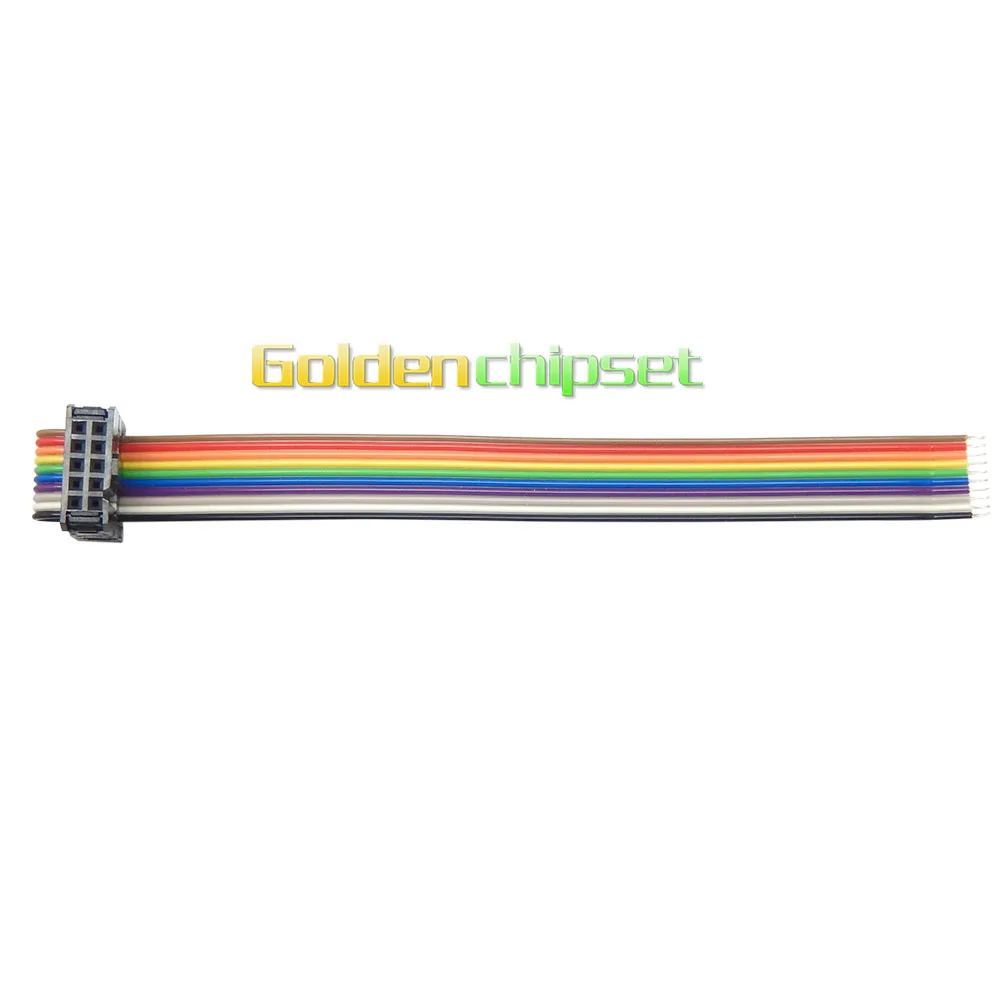 RT809H дополнительные аксессуары IDC10 гнездовой сварочный кабель ISP цветные нити из