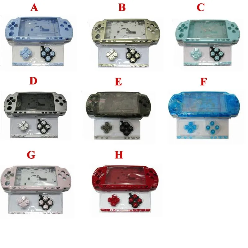 Для игровой консоли Sony PSP 2000 2006 чехол с полным корпусом полная сменная Крышка