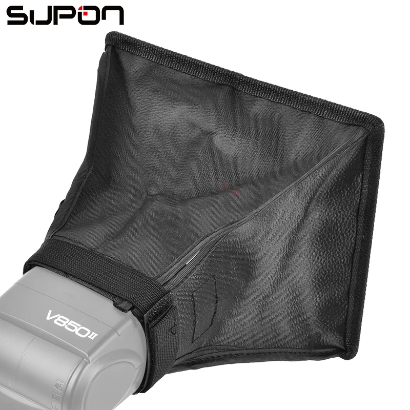 Supon Универсальный 15x17 см светорассеиватель складной софтбокс для Canon Nikon Godox YONGNUO