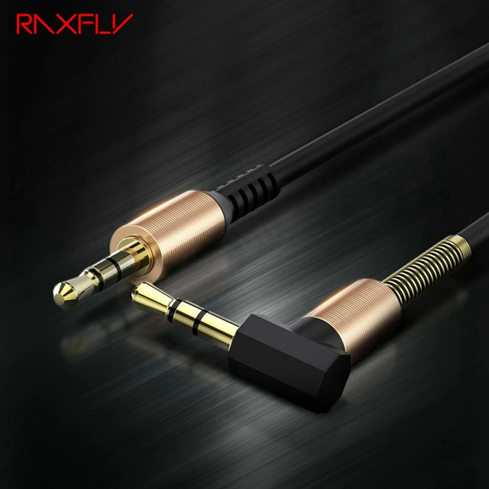 Аудиокабель RAXFLY 3 5 мм с разъемом к разъему AUX кабель для iPhone наушники Beats спикер