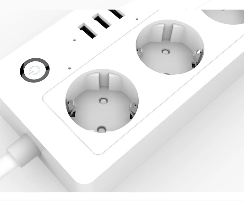 Smart Life Wifi умная лента питания с разъемом Tuya для ЕС, Великобритании, США, Австралии, 4 порта usb, 4 выхода, независимое управление, работает с Alexa Google Home